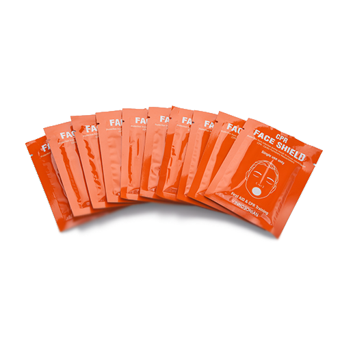Disposable Face Shields for CPR Manikins (Pack of 10)