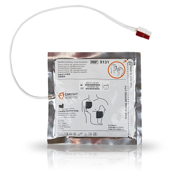Electrode Defibrillator Pads Set for Cardiac Science G3 Powerheart AED - Adult