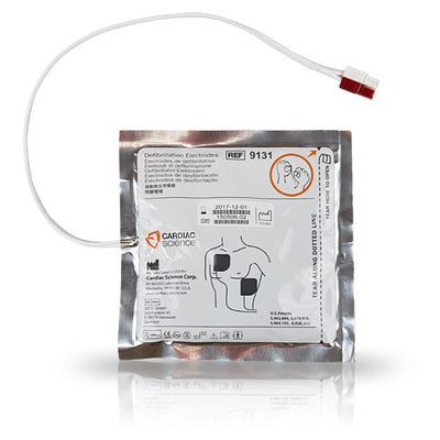 Electrode Defibrillator Pads Set for Cardiac Science G3 Powerheart AED - Adult