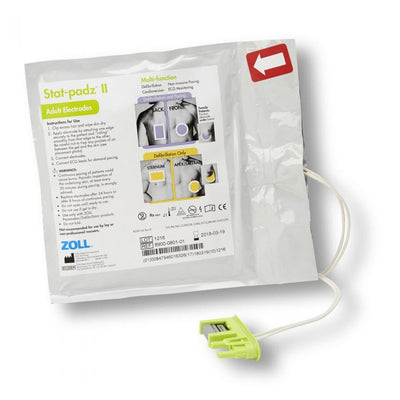 ZOLL AED Plus Adult Stat-Padz II Defibrillator Pads