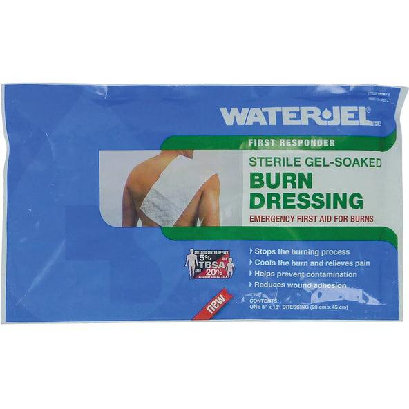 WaterJel 20cm x 45cm Burn Dressing First Responder