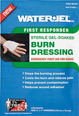 WaterJel 10cm x 10cm Burn Dressing First Responder