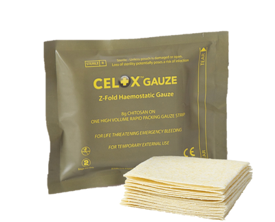 CELOX Haemostatic Z Fold Gauze