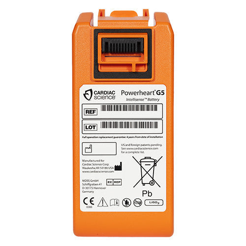 Replacement Disposable Battery for Cardiac Science G5 Powerheart Defibrillator