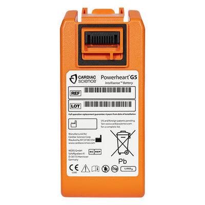 Replacement Disposable Battery for Cardiac Science G5 Powerheart Defibrillator