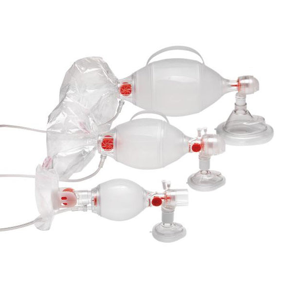 Adult Ambu SPUR II Bag Valve Mask (BVM) Resuscitator