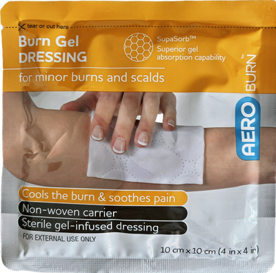 10cm x 10cm Sterile Burn Gel Dressing